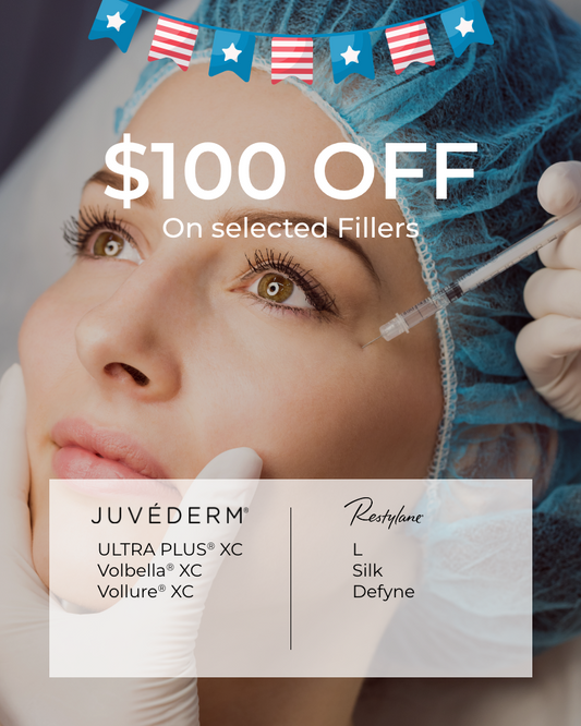 Service Voucher – $100 OFF on Your Choice of Selected Fillers