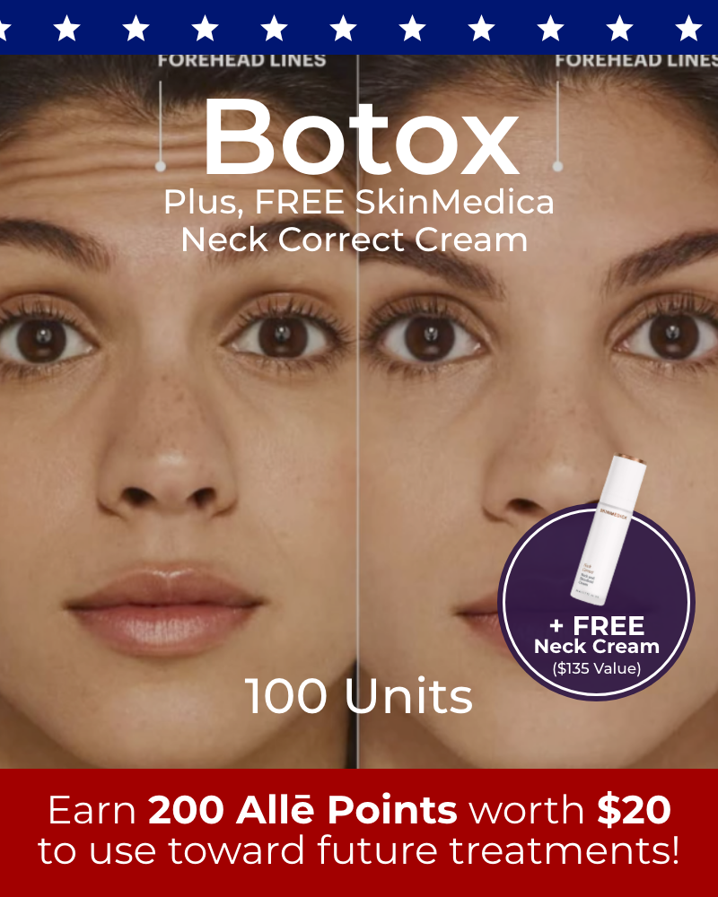 Service Voucher - Botox 100 Units + FREE SkinMedica Neck Correct Cream ($135 Value)
