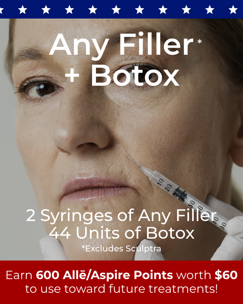 Service Voucher – Any 2 Syringes of Filler of Your Choice + 44 Units of Botox