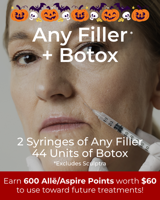 Service Voucher – Any 2 Syringes of Filler of Your Choice + 44 Units of Botox