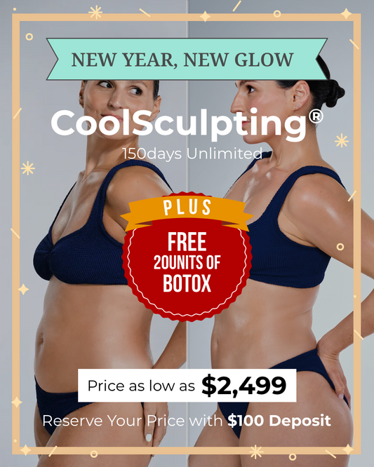 Deposit for 150 Days of CoolSculpting Unlimited Treatments + FREE 20 Units of Botox
