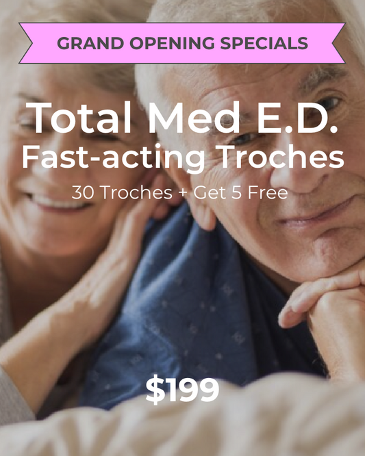 Service Voucher - Thirty (30) + Get 5 FREE Total Med E.D. Fast-acting Troches