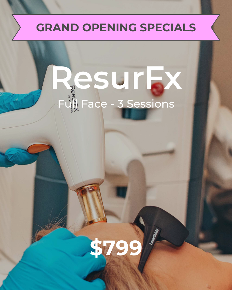 Three (3) ResurFX Treatments (Medium Area)