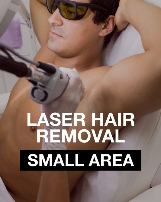 Service Voucher - Three (3) Laser Hair Removal Treatments for Small Area