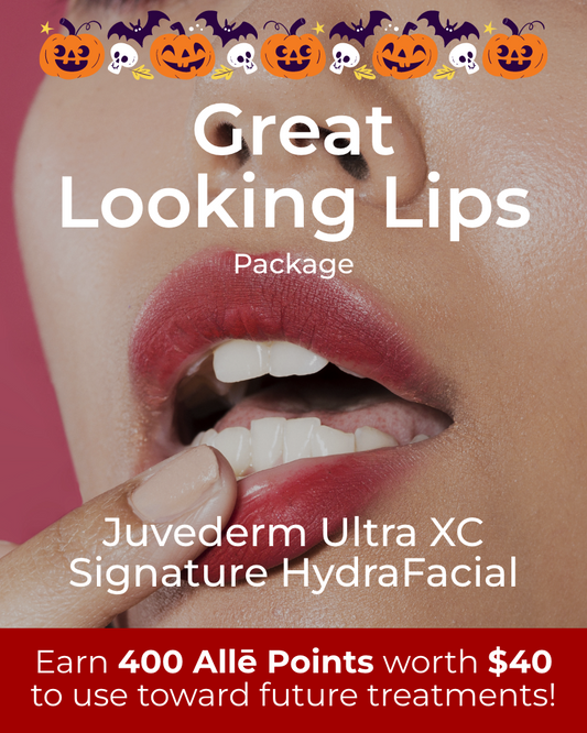 Service Voucher - Great Looking Lips Package: 1 Syringe of Juvederm Ultra XC + One (1) Signature HydraFacial (Full Face)