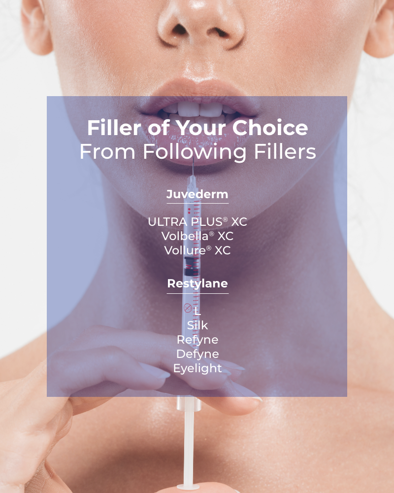 Service Voucher – Love Bird Package: Signature HydraFacial, 20 Units of Botox and Selected Filler of Your Choice