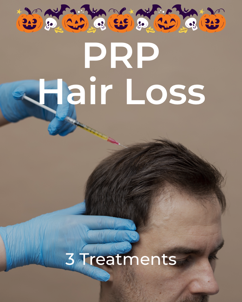 Service Voucher - Three (3) PRP Hair Restoration Treatments