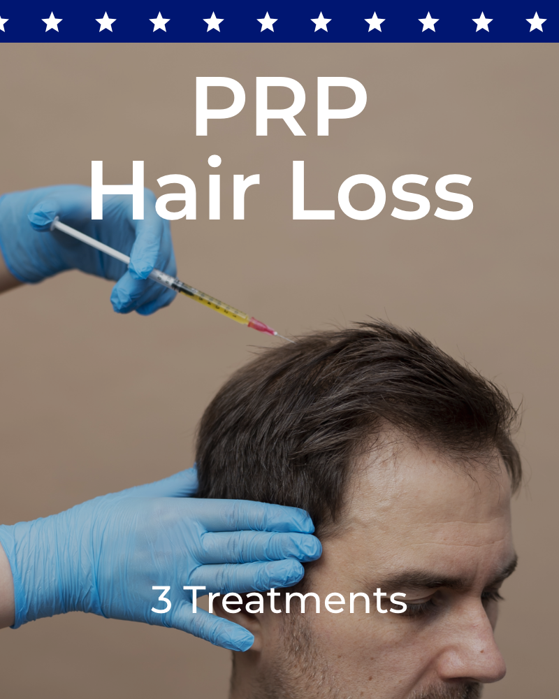 Service Voucher - Three (3) PRP Hair Restoration Treatments