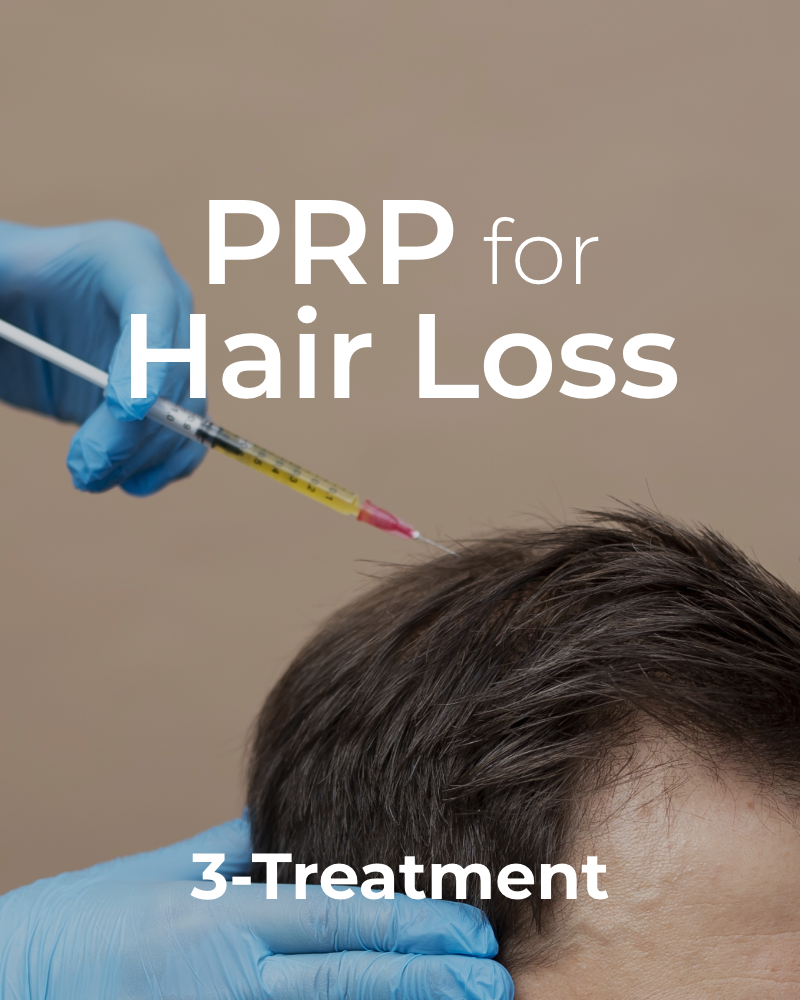 Service Voucher - Three (3) PRP Hair Restoration Treatments