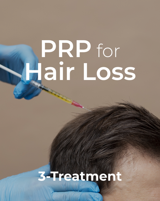 Service Voucher - Three (3) PRP Hair Restoration Treatments