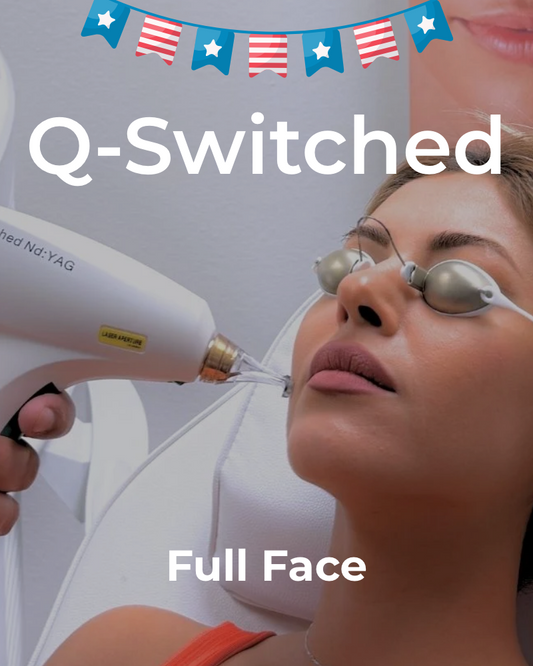 One (1) Q-Switched Laser Facial Treatment - Full Face