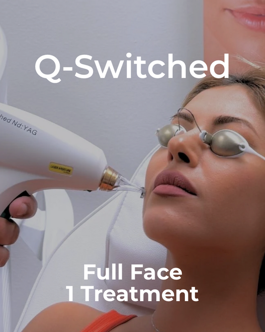 One (1) Q-Switched Laser Facial Treatment - Full Face