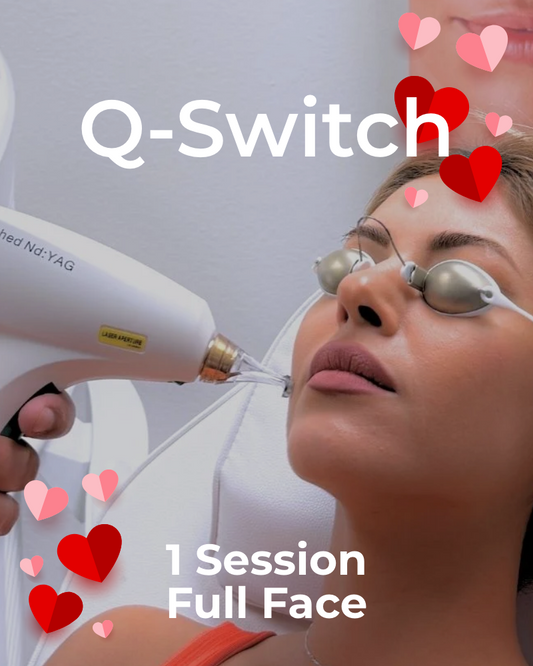 One (1) Q-Switch Laser Facial Full Face Treatment