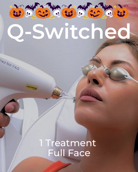 One (1) Q-Switched Laser Facial Treatment - Full Face