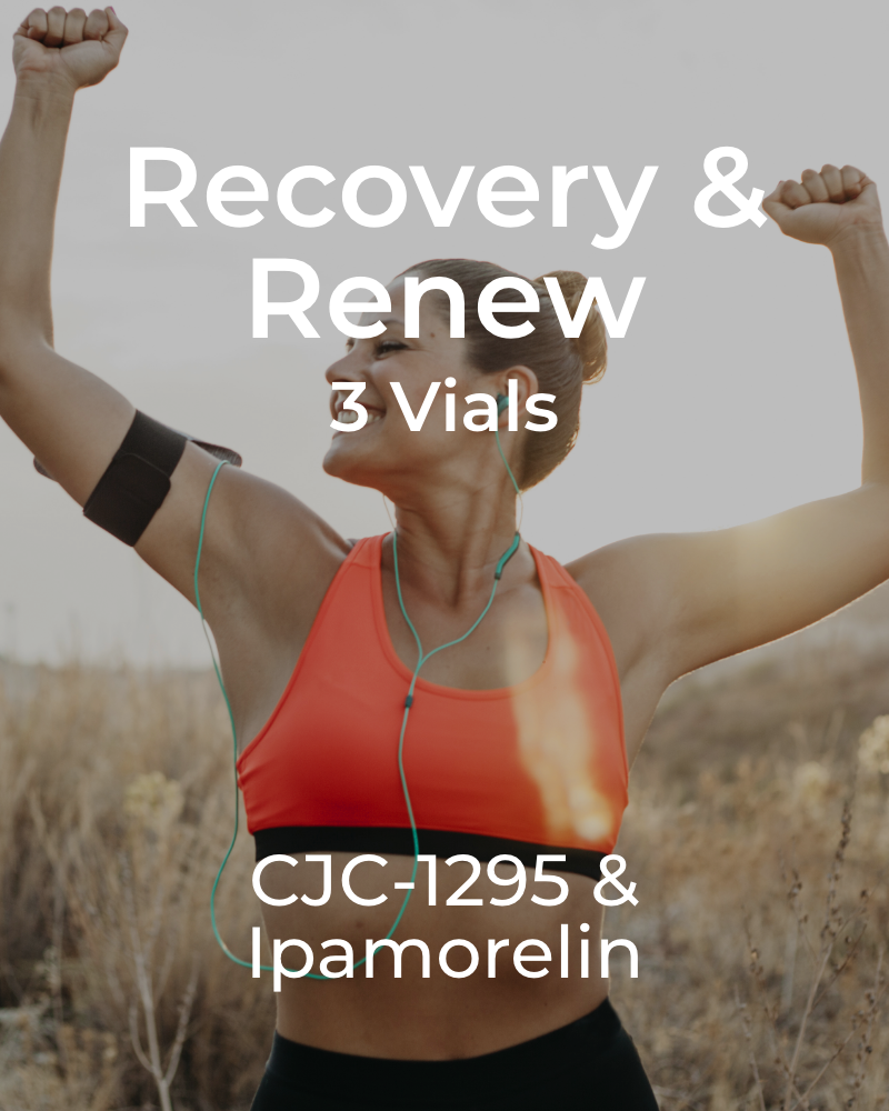 Recovery & Renew (3 Vials of CJC-1295 + Ipamorelin)