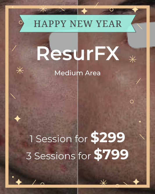 One (1) or Three (3) ResurFX Treatments (Medium Area)