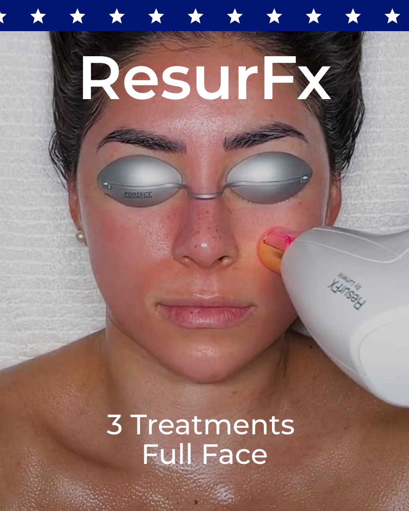 Three (3) ResurFX Treatment - Full Face