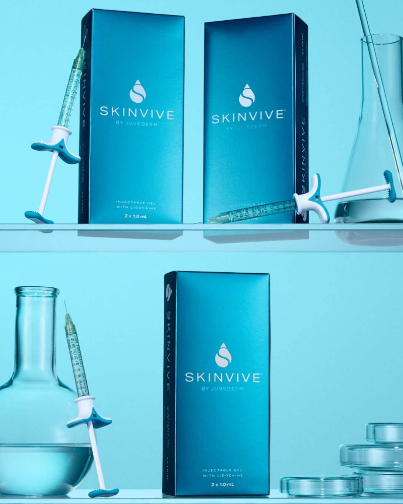 Service Voucher - Glass Skin Package: 2 Syringes of SKINVIVE & 44 Units of Botox