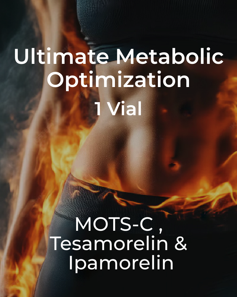 Ultimate Metabolic Optimization (1 vial of MOTS-C , Tesamorelin and Ipamorelin)